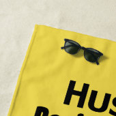 Serviette De Plage Logique Husky Barking (En situation)