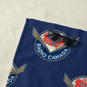 Serviette De Plage Logo CBC 1940