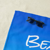 Serviette De Plage Logo de l'entreprise Tropical Beach Umbrella Cadea (En situation)