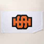 Serviette De Plage Logo de l'Université d'État de l'Idaho (Devant)