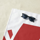 Serviette De Plage Logo des signes originaux Thunder_Cove (En situation)