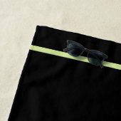 Serviette De Plage Logo des systèmes de camouflage fractal (En situation)
