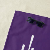 Serviette De Plage Logo du train UAlbany Dane (En situation)