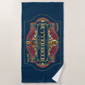 Serviette De Plage Logo horizontal BUTTERBEER™ (Devant)