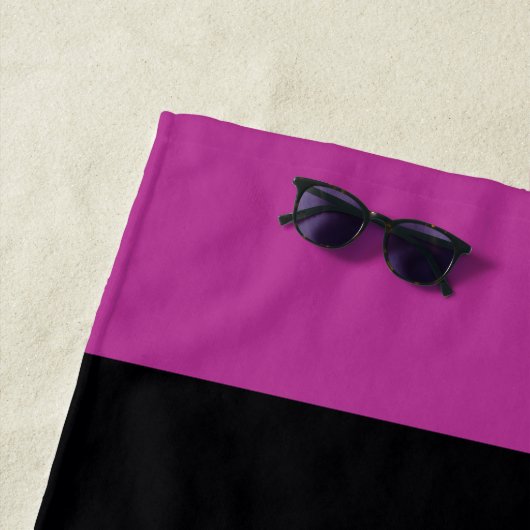 Serviette De Plage Logo Poisons Pretty (En situation)