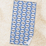 Serviette De Plage Logo simple Motif Business Promoted Blue<br><div class="desc">Ajoutez votre propre logo à ce simple motif de carrelage pour un produit promotionnel pour votre entreprise. Utilisez-les vous-même,  ou donnez-les au personnel,  aux employés,  aux clients et aux clients pour favoriser la fidélité à la marque. Idéal pour le parrainage d'entreprise.</div>