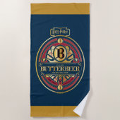 Serviette De Plage Logo vertical BUTTERBEER™ (Devant)