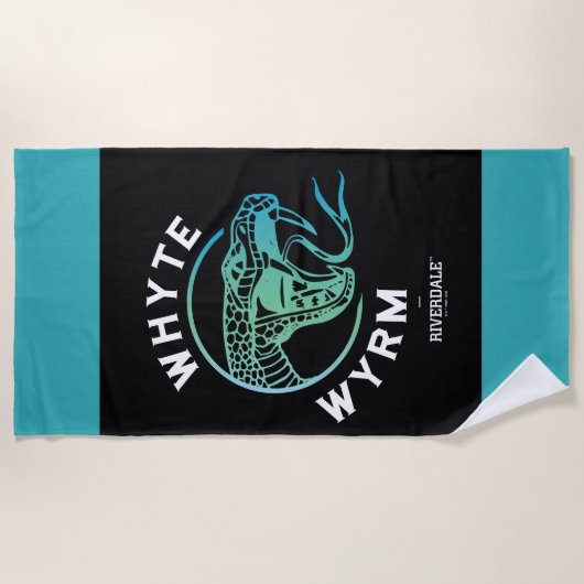 Serviette De Plage Logo Whyte Wyrm (Devant)