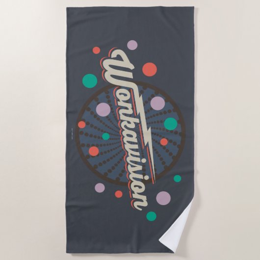 Serviette De Plage Logo Wonkavision (Devant)