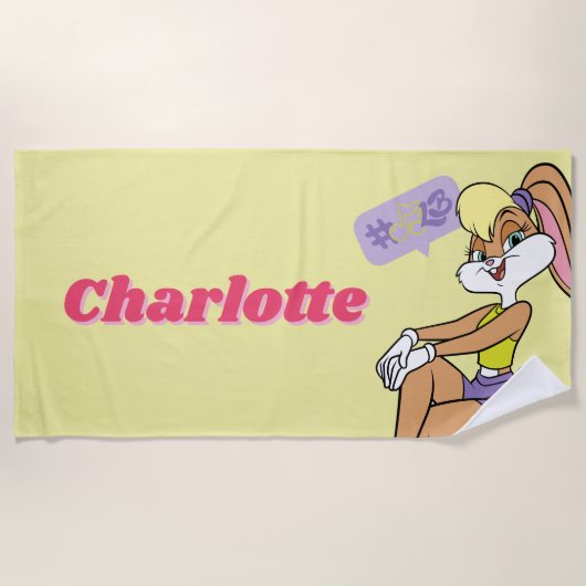 Serviette De Plage Lola assis (Devant)