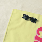 Serviette De Plage Lola assis (En situation)