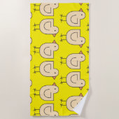 Serviette De Plage Lolailo 16 Pio Pio (Devant)