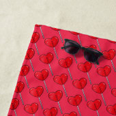 Serviette de plage Lollipop (En situation)