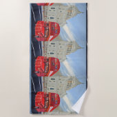 Serviette De Plage London Bus Beach Towel (Devant)