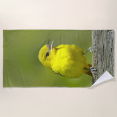 Serviette De Plage Loriole des vergers - Photographie originale (Devant)