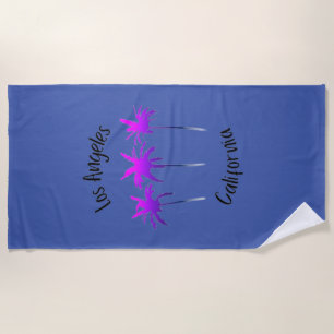 Serviette De Plage Los Angeles Californie