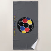 Serviette De Plage Los Cafeteros (Devant)