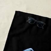 Serviette De Plage Lotus 1 (En situation)