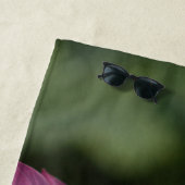 Serviette De Plage Lotus Blossom Rose Sacré - Serene Zen Art pour Med (En situation)