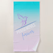 Serviette De Plage LouangesDéménagements Forever Beach Towel (Devant)