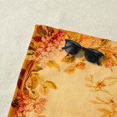 Serviette De Plage Louis XV Bouquet de fleurs (En situation)