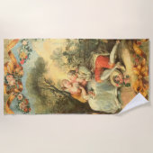 Serviette De Plage Louis XV couple (Devant)