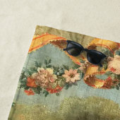 Serviette De Plage Louis XV couple (En situation)