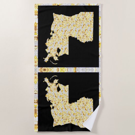 SERVIETTE DE PLAGE LOUISIANA (Devant)