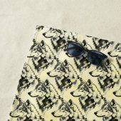 Serviette De Plage Loup (En situation)