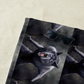 Serviette De Plage loup-garou effrayant (En situation)