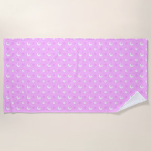 Serviette De Plage Loup-Garou Rose