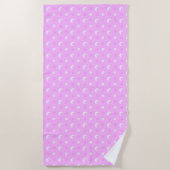 Serviette De Plage Loup-Garou Rose (Devant)