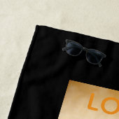 Serviette De Plage Love to Fish Beach Towel (En situation)