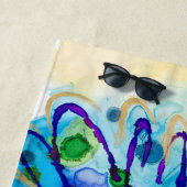 Serviette de plage Lovitude Winking (En situation)