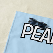 Serviette De Plage Lucy Avec Bras Large (En situation)