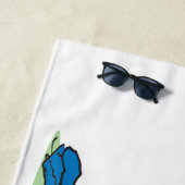 Serviette De Plage Lucy - Summy passe trop vite (En situation)
