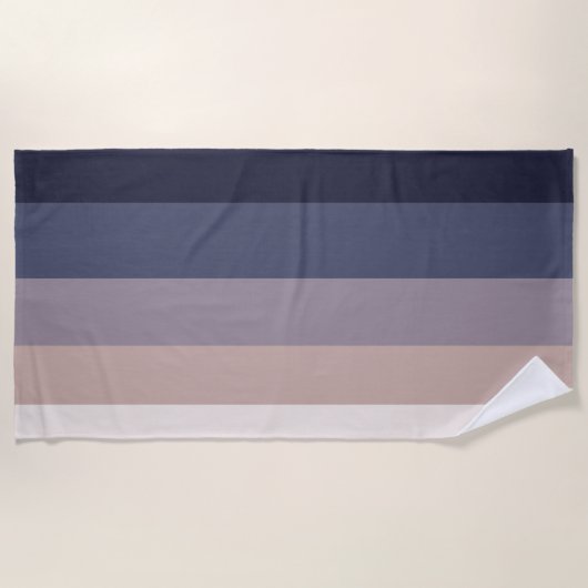 Serviette De Plage Lueur de lune (Devant)