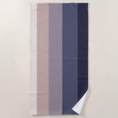 Serviette De Plage Lueur de lune (Devant)