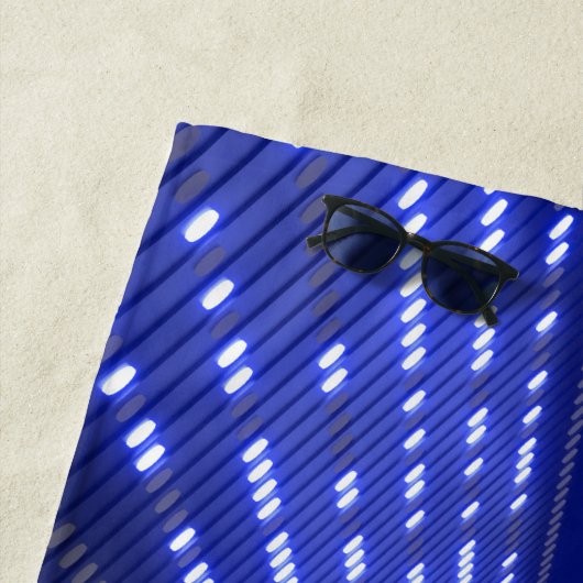 Serviette De Plage lumière brillante (En situation)