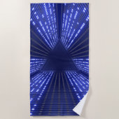 Serviette De Plage lumière brillante (Devant)