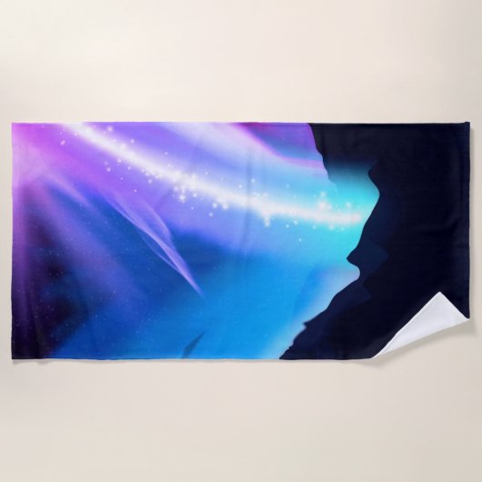 Serviette De Plage Lumières du Nord (Devant)