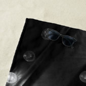 Serviette De Plage Luminaires noir et blanc (En situation)