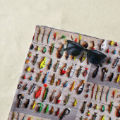 Serviette De Plage Lures de pêche classique Thunder_Cove (En situation)