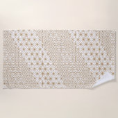 Serviette De Plage Luxe (Devant)