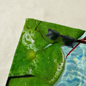 Serviette De Plage Lys d'eau (En situation)