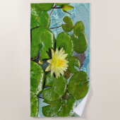 Serviette De Plage Lys d'eau (Devant)