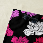 Serviette De Plage Lys d'eau végétale (En situation)