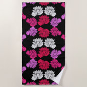 Serviette De Plage Lys d'eau végétale (Devant)