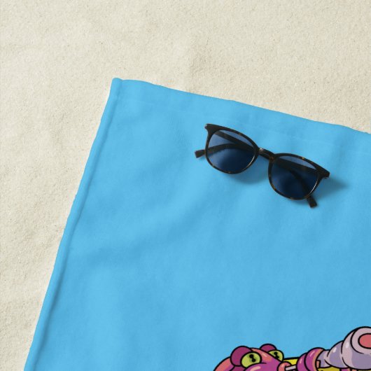 Serviette De Plage M. Nimbus (En situation)