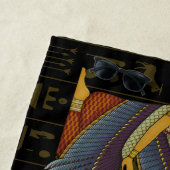 Serviette de plage Ma'at Goddess (En situation)